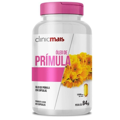 Óleo de Prímula - 60 caps - ClinicMais