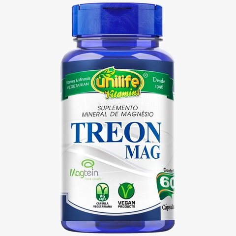Treon Mag - Magnésio Treonato - 60 caps - Unilife