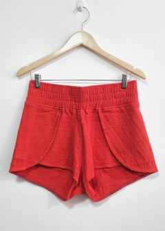 Short Vermelho Paded