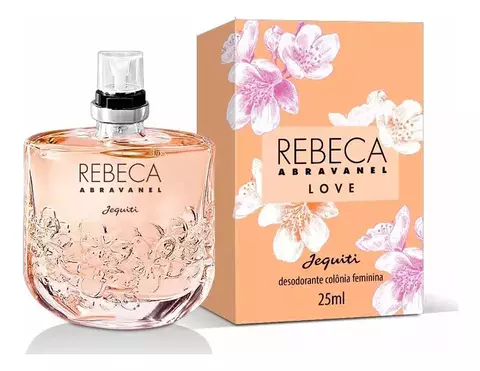 DESODORANTE COLONIA FEMININA REBECA ABRAVANEL LOVE, 25 ML -