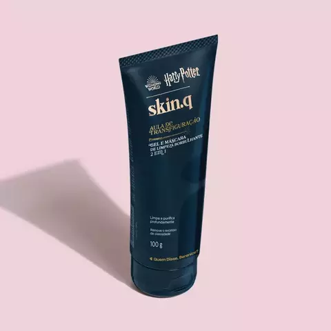GEL E MÁSCARA DE LIMPEZA BORBULHANTE 2 EM1 SKIN Q. HARRY POTTER AULA DE TRANSFIGURAÇÃO 100G