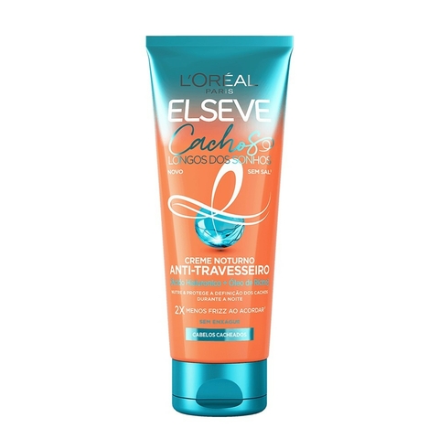 ELSEVE CACHOS LONGOS DOS SONHOS CREME NOTURNO ANTI TRAVESSEIRO 200G