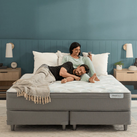 COLCHÓN Y SOMMIER SIMMONS BEAUTYSLEEP POCKET - King Size 200x200