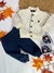 Conjunto menino brookyn branco off-4662