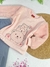 Conjunto menina urso rosa - Mania Total