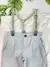 conjunto menino batizado Azul-2079 - Mania Total
