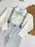 conjunto menino batizado Azul-2079 - loja online