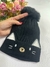Touca pompom gatinho Lã - comprar online