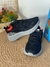 Tenis confort- cinza laranja