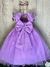 Vestido festa- flores 3D - Mania Total
