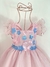 Vestido de festa- flores - comprar online