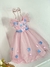Vestido de festa- flores - loja online