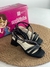 Sandália black strass-7370 - loja online