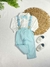 conjunto batizado menino Azul mar-2085 - loja online