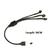 Adaptador spliter 3pin a macho macho