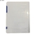 Caja de almacenamiento y clasificación de archivos transparente A4.