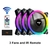 Aigo R12 Computer Case PC Fan Adjust ARGB Cooling Fan 120mm Quiet Control AURA SYNC Computer Cooler Cooling RGB Case Fans en internet