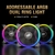 Aigo R12 Computer Case PC Fan Adjust ARGB Cooling Fan 120mm Quiet Control AURA SYNC Computer Cooler Cooling RGB Case Fans - comprar en línea