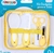kit higiene bebê amarelo na internet