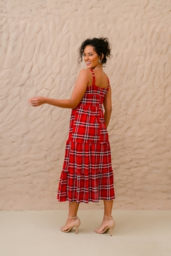 VESTIDO XADREZ 3 MARIAS na internet