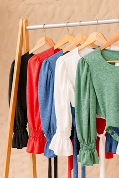 BLUSA ALLURE MANGA LONGA
