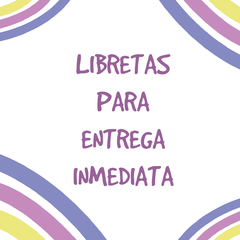 Libretas para entrega inmediata