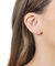 Brinco gota cristal banhado a ouro 18k na internet