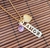 Colar 3 em 1 Banhado a ouro 18k na internet