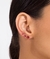 Trio de Brincos Ponto de Luz Banhado a Ouro 18k - comprar online