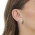 Conjunto Colar e Brincos Coração Cravejado de Zircônias Cristal - comprar online