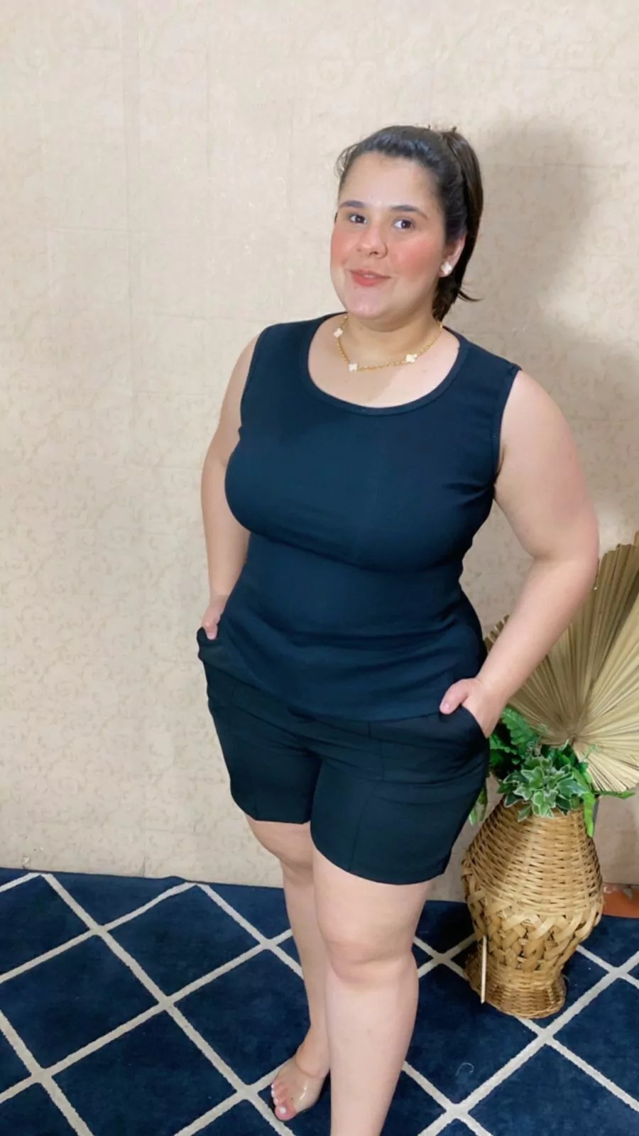 Regata Ribana de Algodão com Laycra Plus SIZE