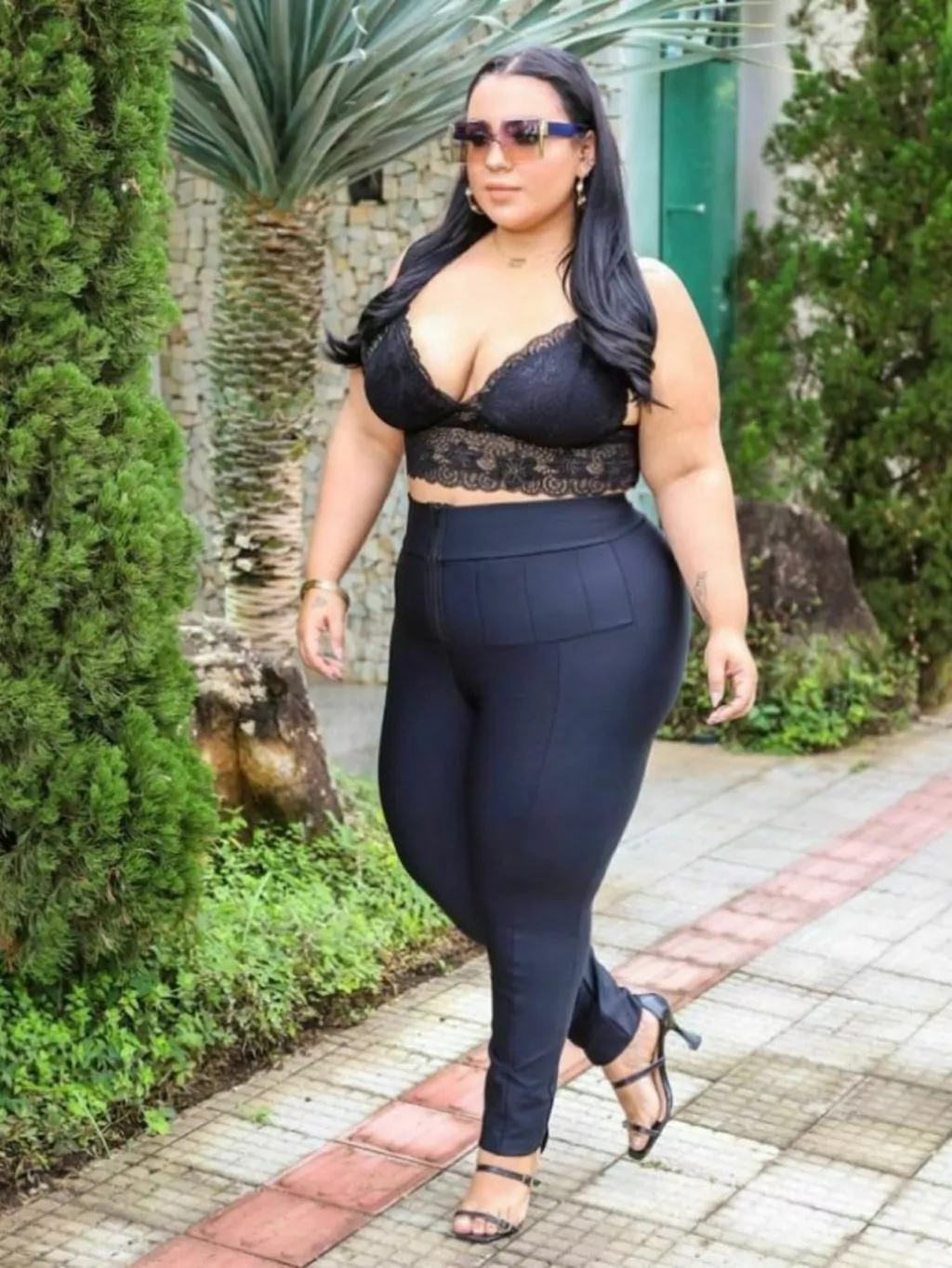 Calça Lipo Power Plus Size Cintura Alta Disfarça Barriga