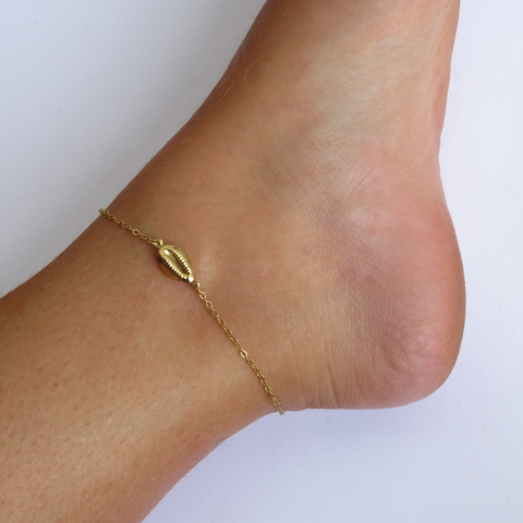 Tornozeleira Búzios Ouro - comprar online