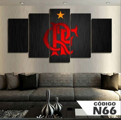 Quadro Para Sala Quarto Clube De Regatas Flamengo Mengão Top