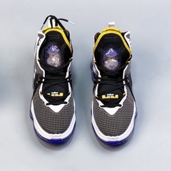Original Nk LeBron 19 Fios Tecer Frente E De Volta Dividir Sole Air Max Almofada De Ar Esportes Casuais Basquete - comprar online