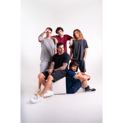 Bermuda de Moletom Com Amarração e Elástico Academia Masculina Tamanhos Adulto e Plus Size - comprar online