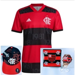 Kit do Flamengo Relógio, Camisa e Boné