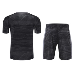 2022 23 flamenco Goleiro Roupas Treinamento Futebol Preto Manga Curta Camisa shorts Barbosa Vitinho enry - comprar online