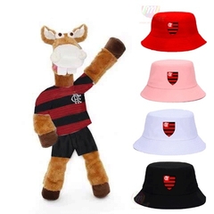 Kit Cavalinho do Flamengo + Chapéus Bucket Hat Look FLAMENGO MENGÃO