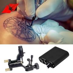 Kit Máquina De Tatuagem Starter Set Libélula Rotativa Tattoo Machine Motor Gun Kits - Ponto Insular