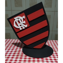 Escudo do Flamengo em Alto Relevo Tamanho Pequeno