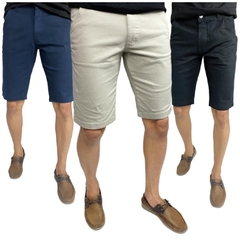 Promocional Bermuda Masculina Esporte Fino Short Brim com Bolso Embutido Preço de Atacado