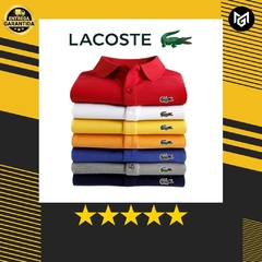 Kit 5 Camisa Gola Polo Tecido Piquet Masculina