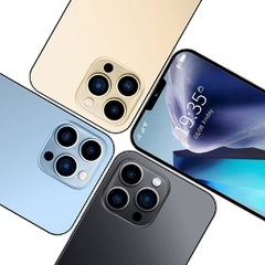 i13 Pro MAX Smartphones Original 16GB + 512GB phone13 10-Core 5G LET Celulares Desbloqueado Dual SIM Bateria De Longa Duração Telefone - comprar online