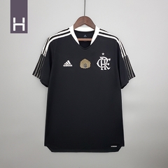 2021/2022 Camisa De Futebol Flamengo Black Commemorative Edition