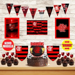Kit Festa Flamengo Futebol Só Um Bolinho