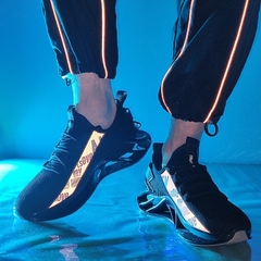 Novo Estilo De Tênis Esportivo Masculino De Malha Respirável - comprar online