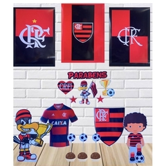 Decoração Flamengo Kit Festa e Só um Bolinho