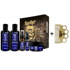 Kit dia dos Pais - Linha Clássica + Maquininha e Pente Brinde