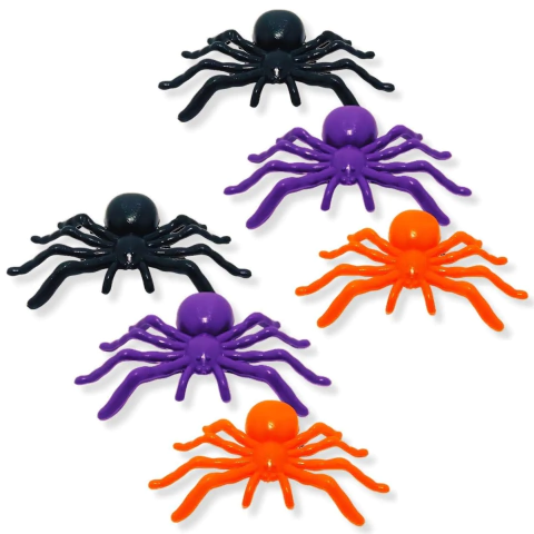 ARANHA COLORIDA 10X14CM PACOTE COM 6 REF 1069A - comprar online